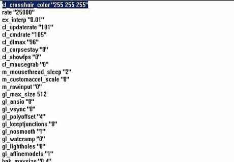 прицел белый
