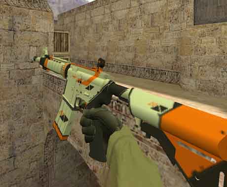 Скин M4A4 - Asiimov