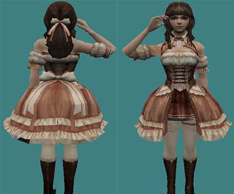 Скин девушки - Modchina