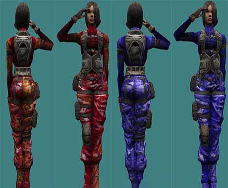 Скины игроков - Fruit Grils