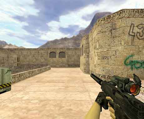 Скин TMP с оптическим прицелом